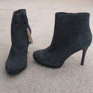 NWT Zara Slate Gray Booties